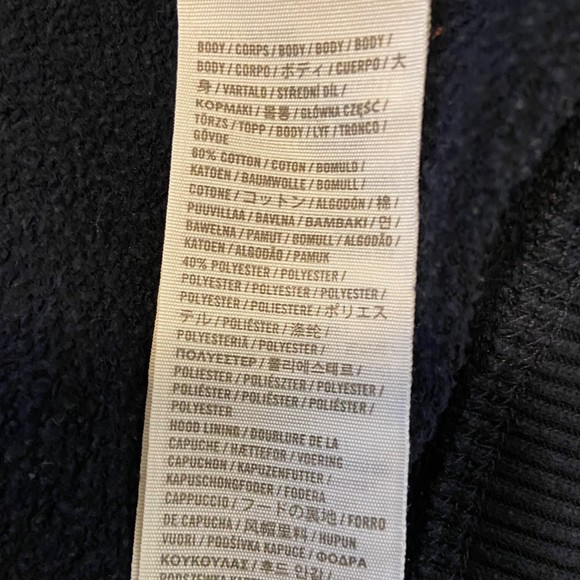 Hollister Navy Blue Button Front Sweater Size Medium - Picture 8 of 8